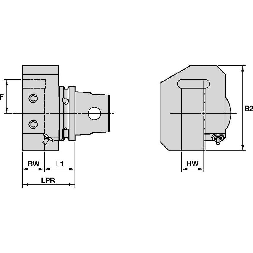 KM63XMZETAR16Y KM63XMZ End Mound Adapt 1X1X4