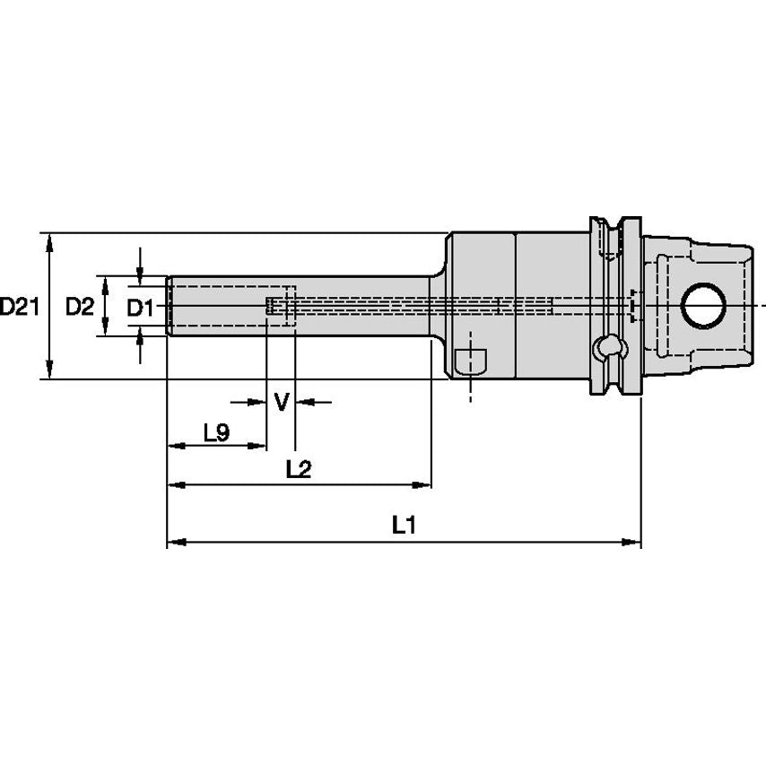 KM63XMZHCSL20170MY KM63TS Hydraulic Chuck Slim Line X