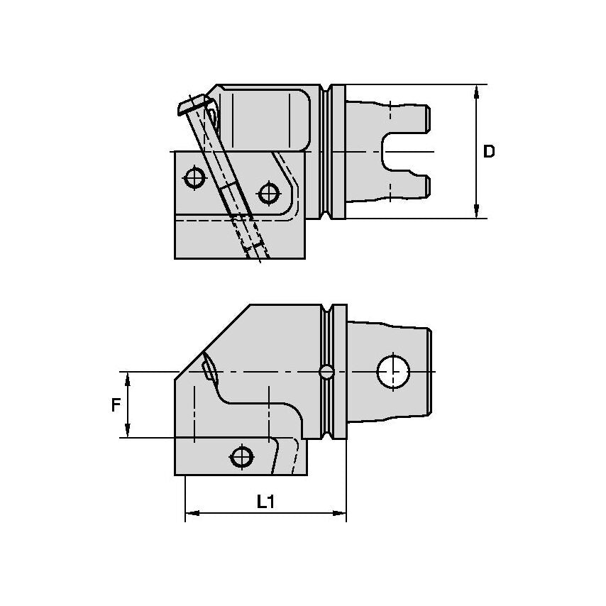 KM63XMZKGMSLF65Y KM63XMZ Modular End Mount LH