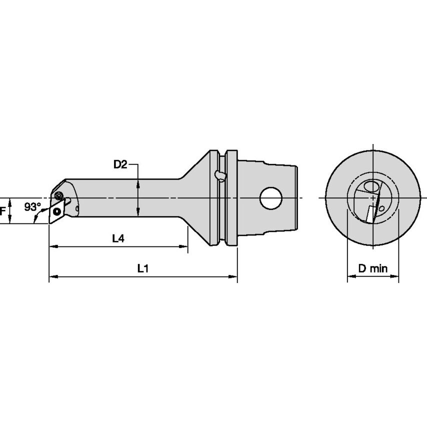 KM63XMZS25KPDUNLF11Y KM63 Steel Bor Bar 93 Kenlever