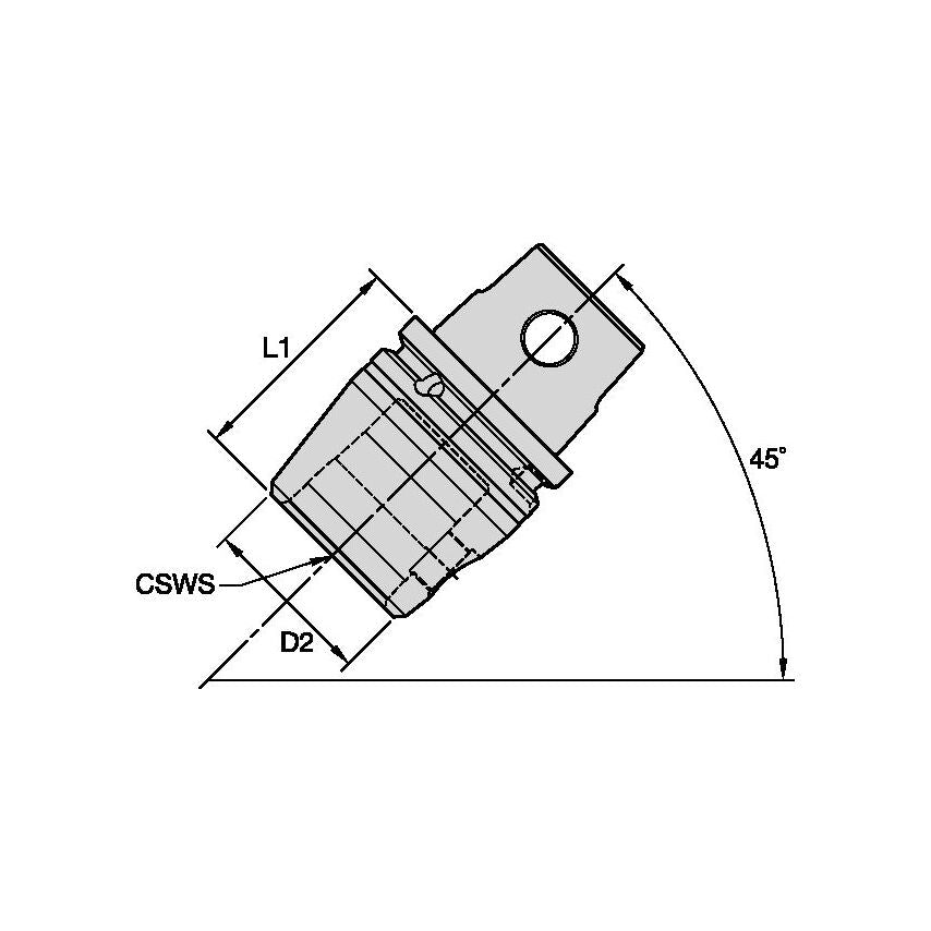 KM63XMZS3270Y KM63XMZ To KM32 Adapter 70MM