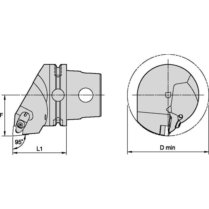 KM80ATCDCLNR12KC04 KM80 Kenclamp 95 RH CN..12