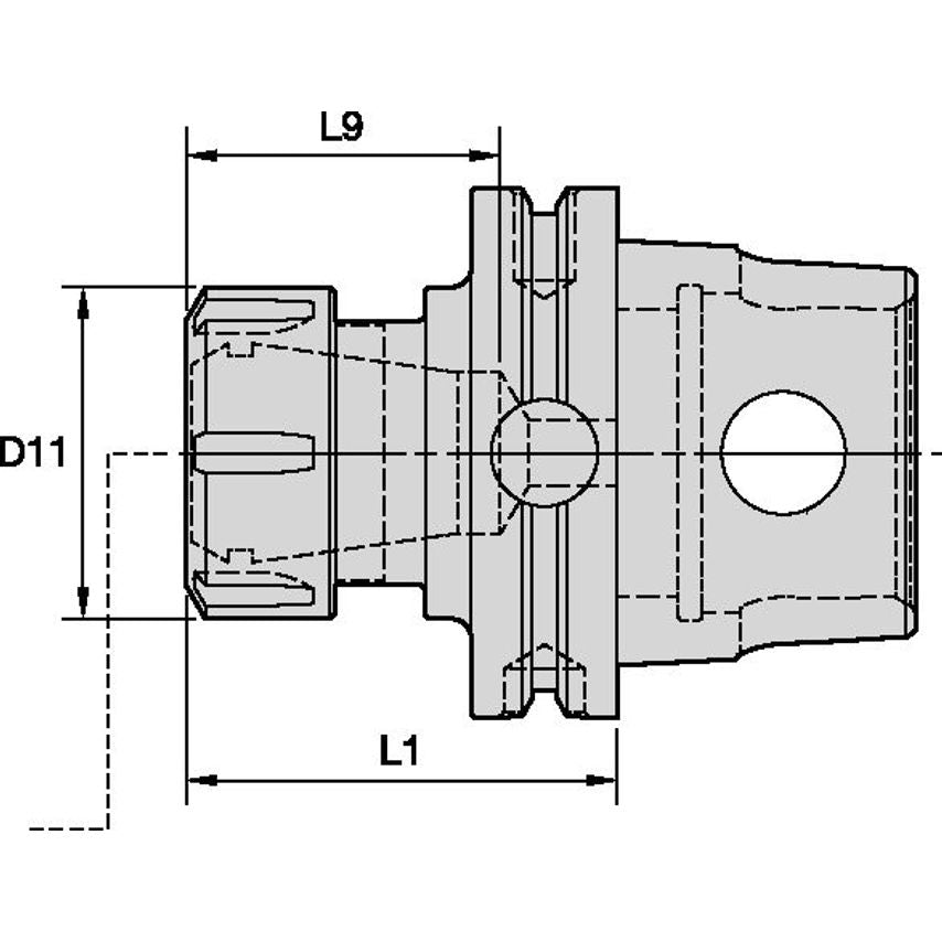 KM80ATCER3265km80ATC Collet Chuck Round ER32