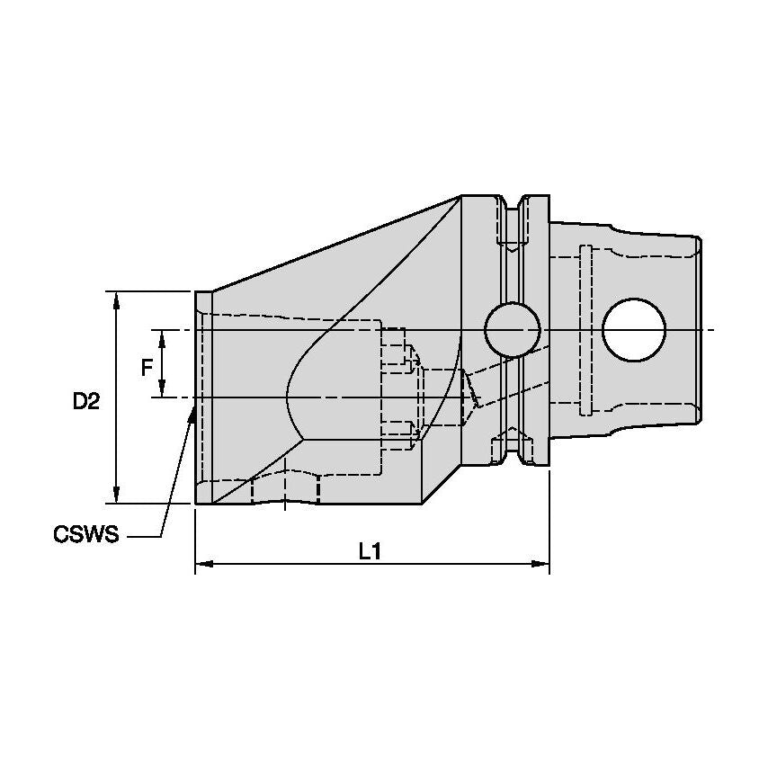 KM80ATCESL63105 KM80ATC To KM63 Offset Reduce