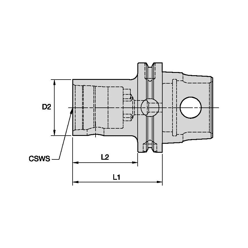 KM80ATCS5080 KM80ATC To KM50 Adaptor 80MM