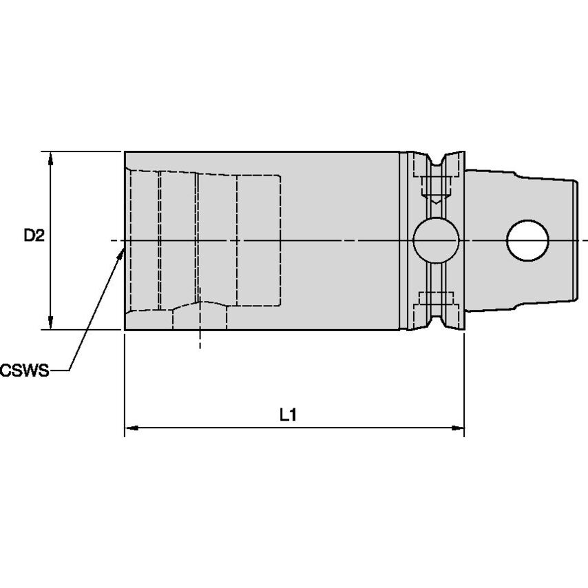 KM80TSS80160M KM80TS Extension 160MM