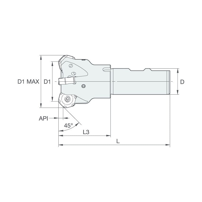 KSHR40D03R50B25SHN09 END MILL