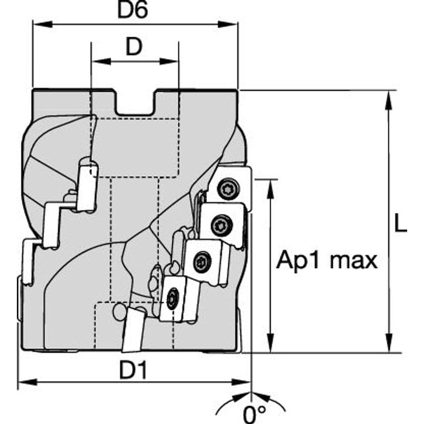 KSSP200R3SD43L168 Helical End Mill