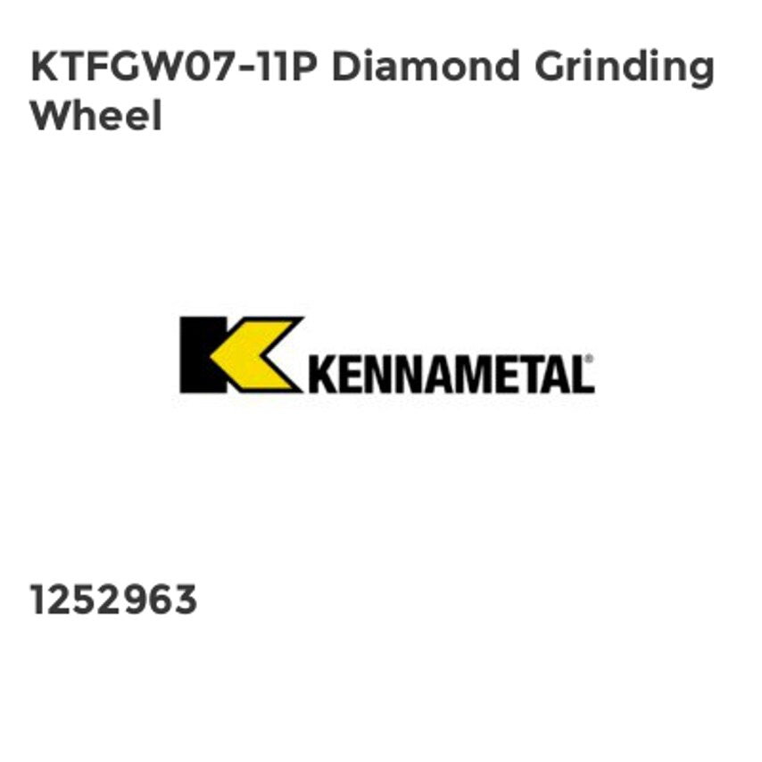 KTFGW07-11P Diamond Grinding Wheel