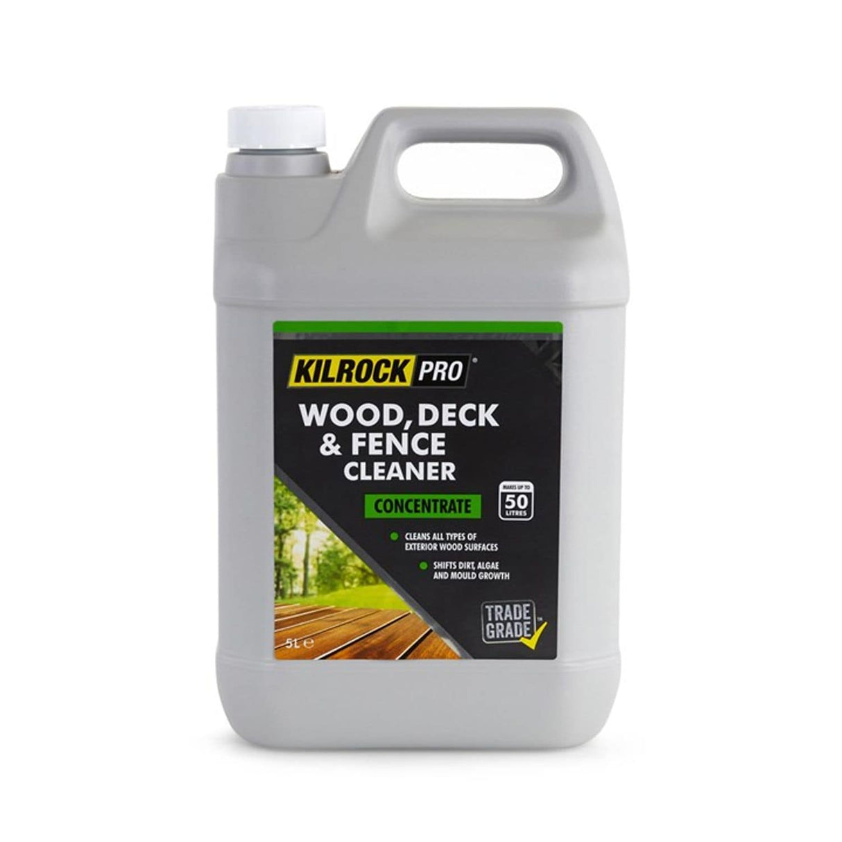 Kilrock Wood Deck & Fence Cleaner - 5L