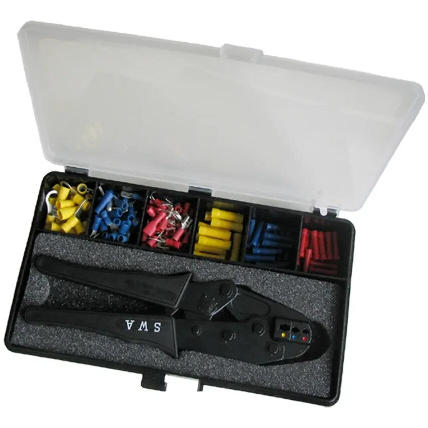 Kit Pre-insulated Including TERMINALS and 1.5-6mm Ratchet Crimping to