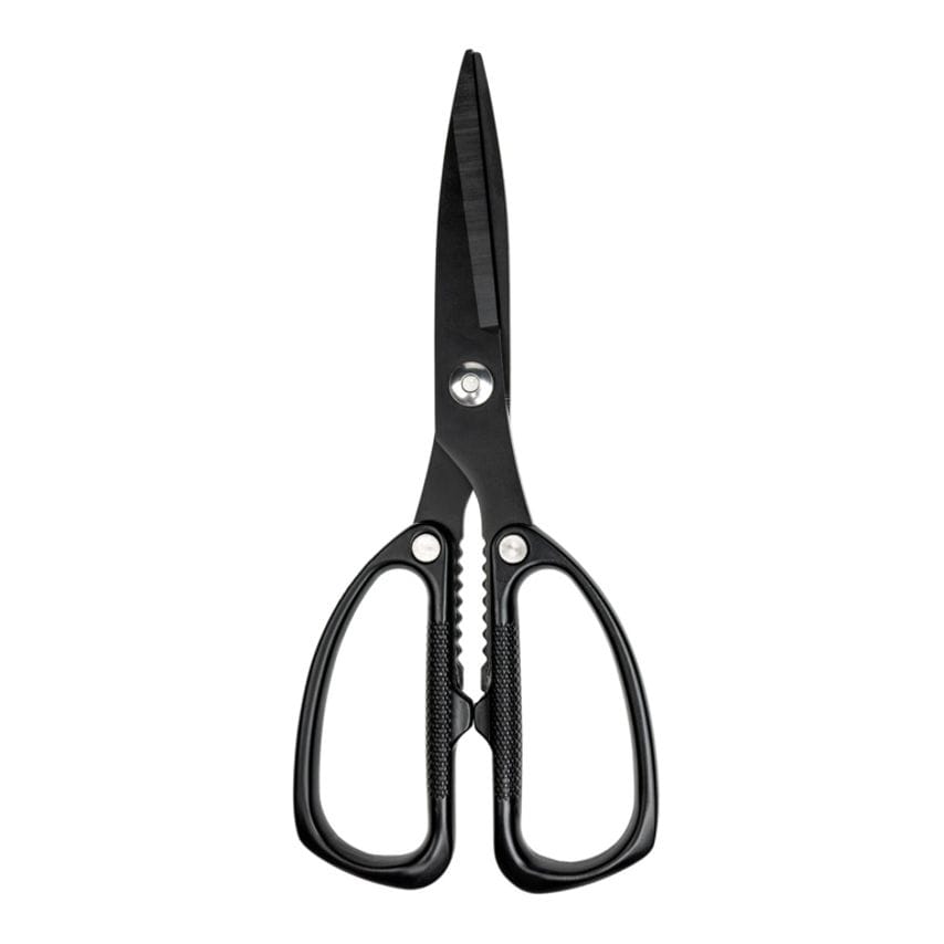 Kitchen Shears with Black Metal Handle