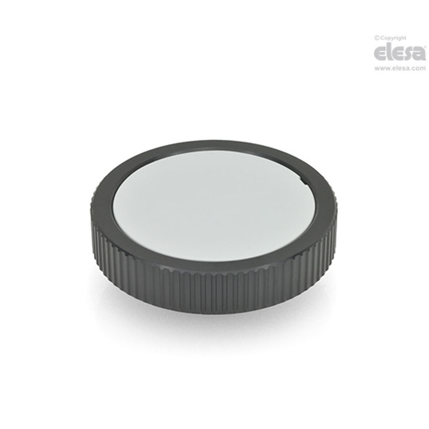 Knurled control handwheel-GN 736-52-K10-A