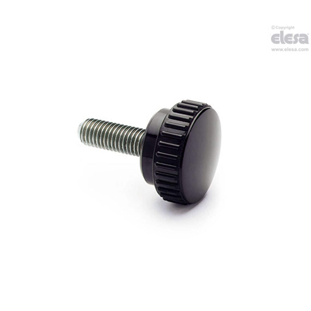 Knurled grip knob-B.193/18-SST-p-M5x10