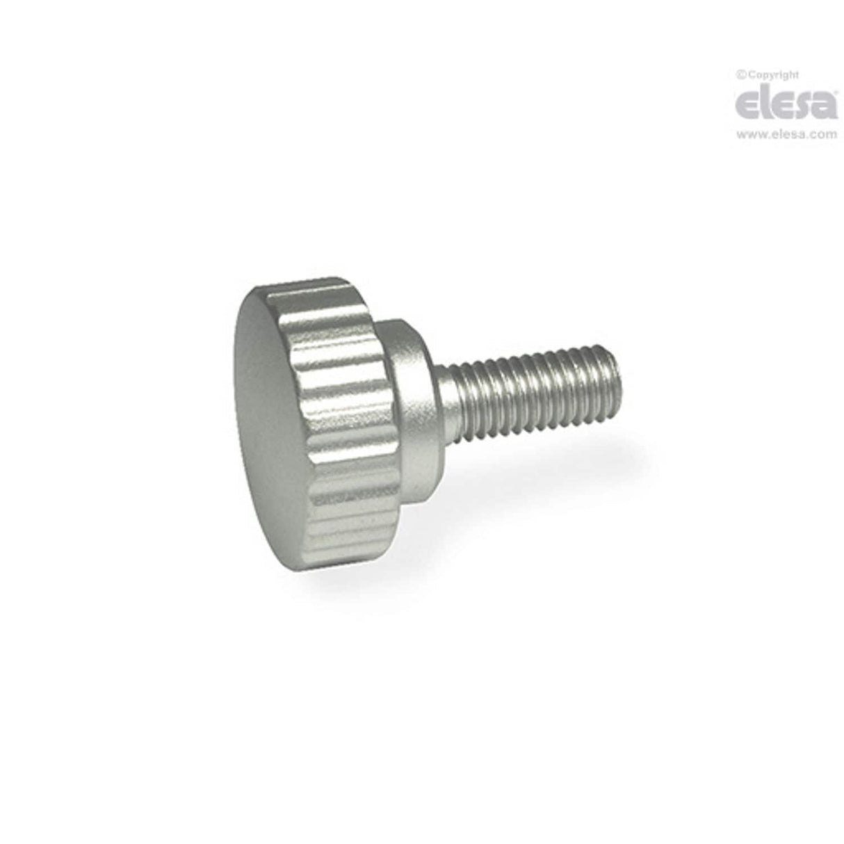 Knurled grip knob-BM.193/28 SST-p-M8x30
