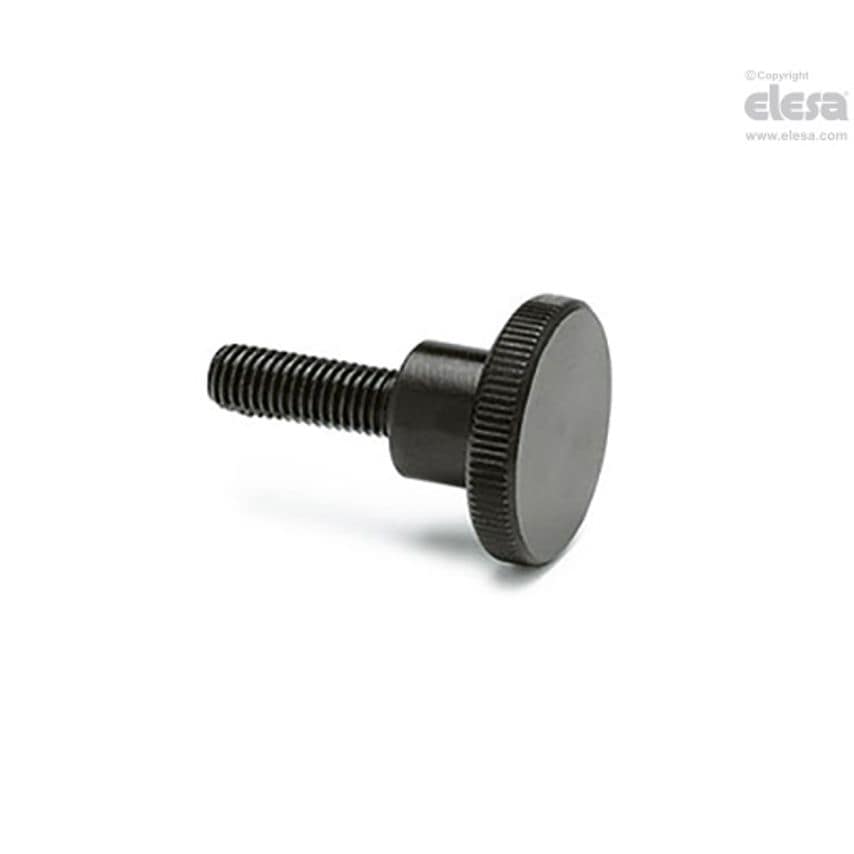 Knurled grip knob-DIN 464-M6-12