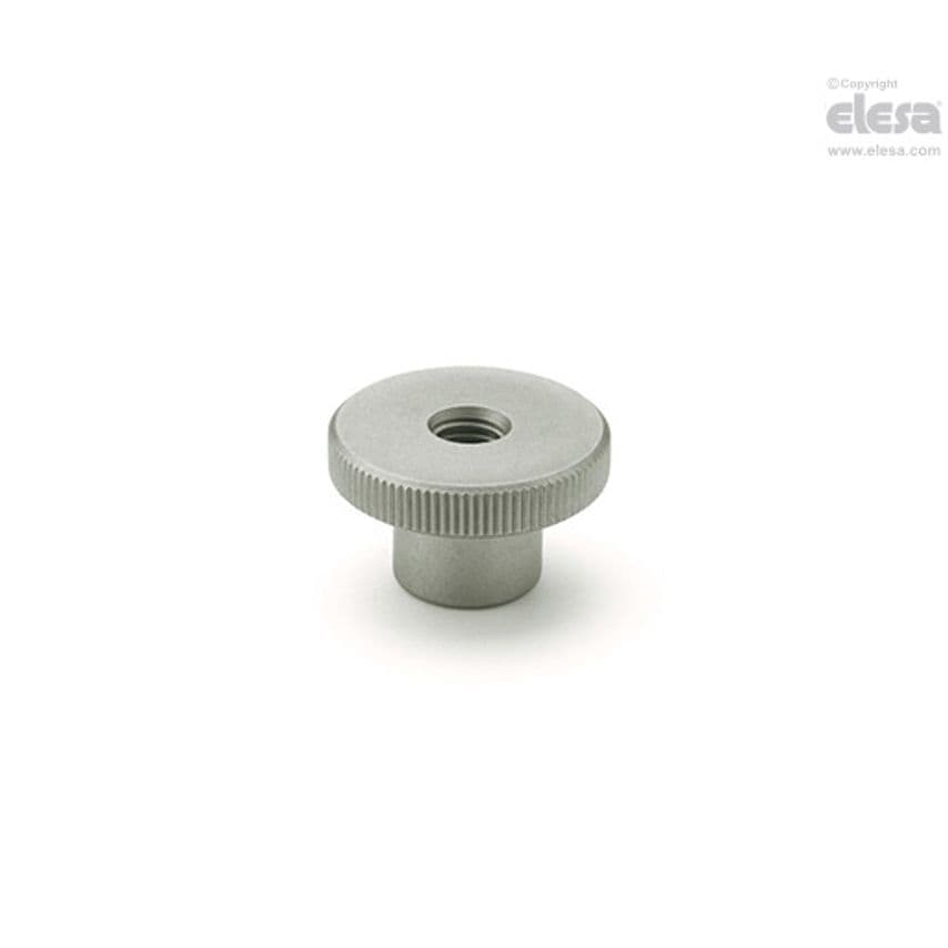 Knurled grip knob-DIN 466-M10-NI