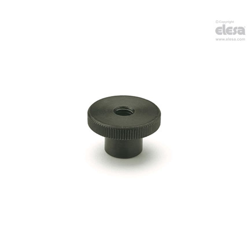 Knurled grip knob-DIN 466-M12
