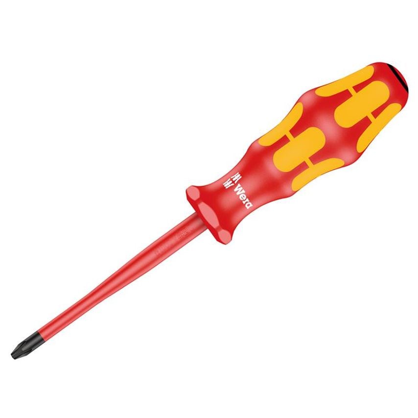 Kraftform Plus 165iS VDE Slimline Screwdriver Pozidriv Tip PZ2 x 100mm WER006461