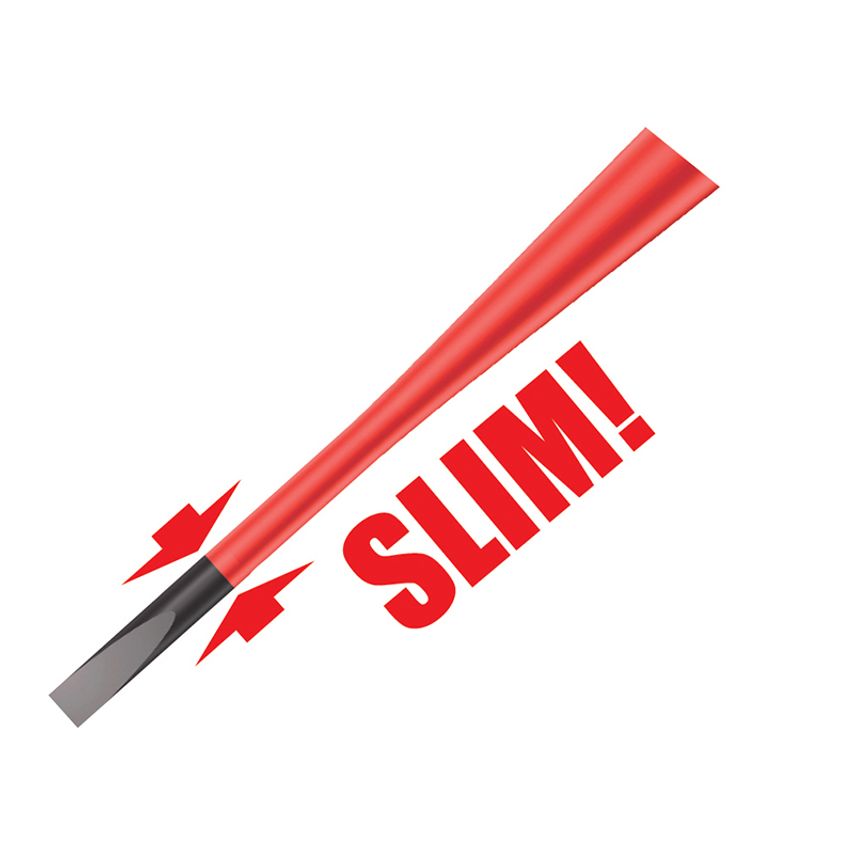 Kraftform Plus 165iS VDE Slimline Screwdriver Pozidriv Tip PZ2 x 100mm WER006461