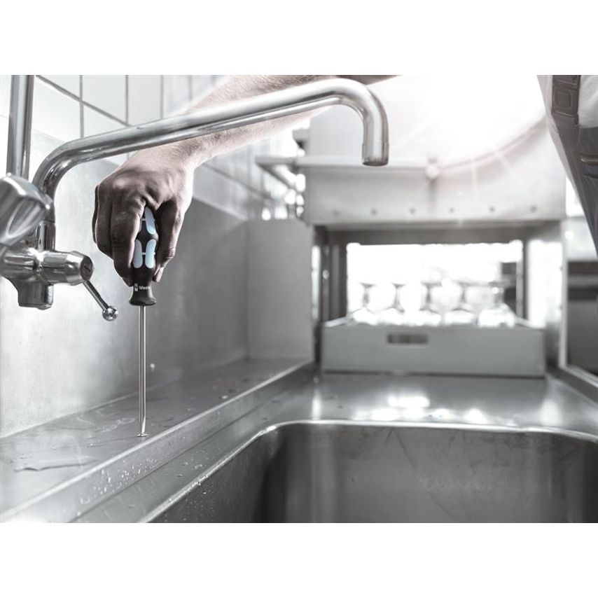 Kraftform Plus 3335 Stainless Steel Screwdriver Parallel Tip 5.5 x 125mm WER032004