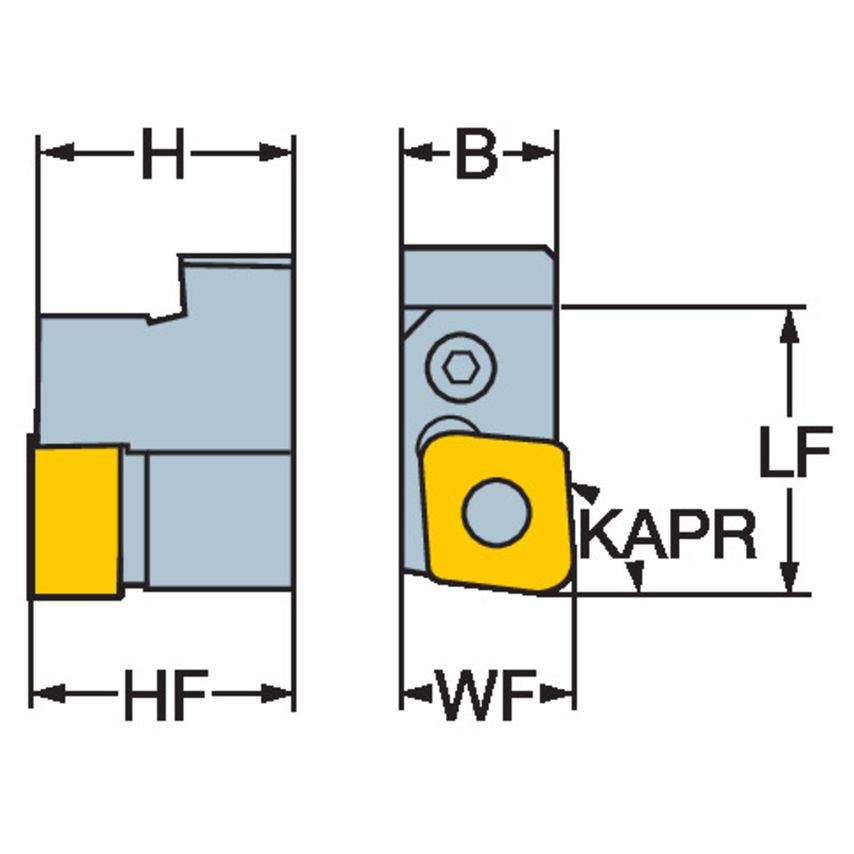 L175.32-3223-1911 Cartridge for Turning
