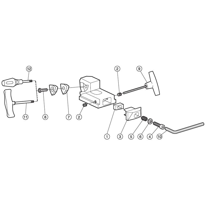 L190.1-K075J008-W15 Bar Peeling Tool