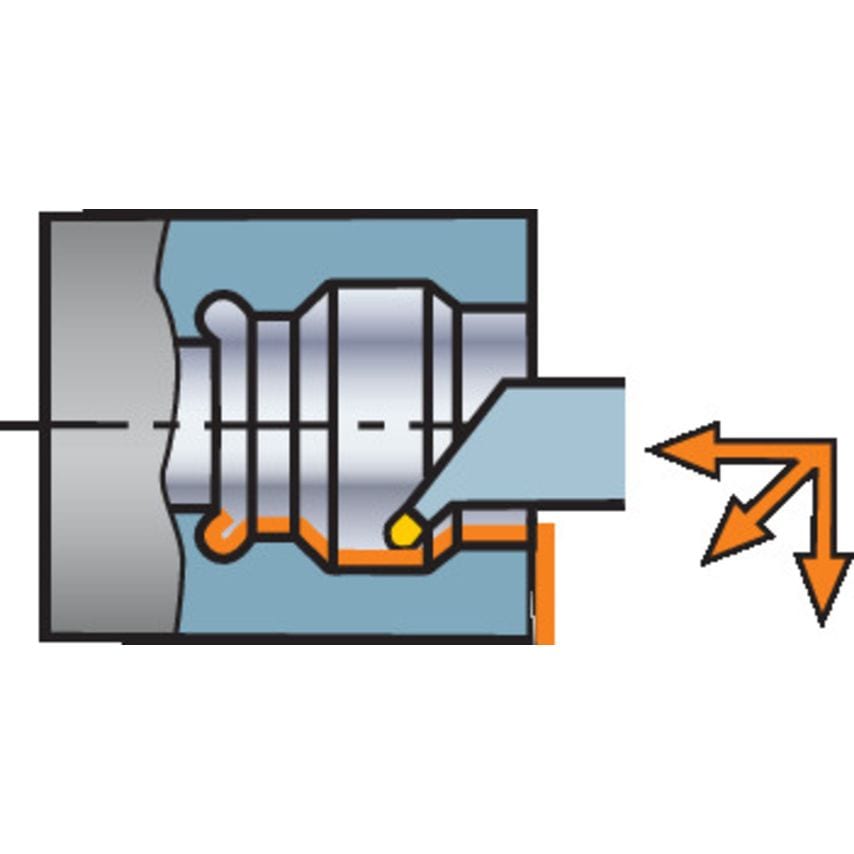 LAX123L25-40B-020 Boring Bar