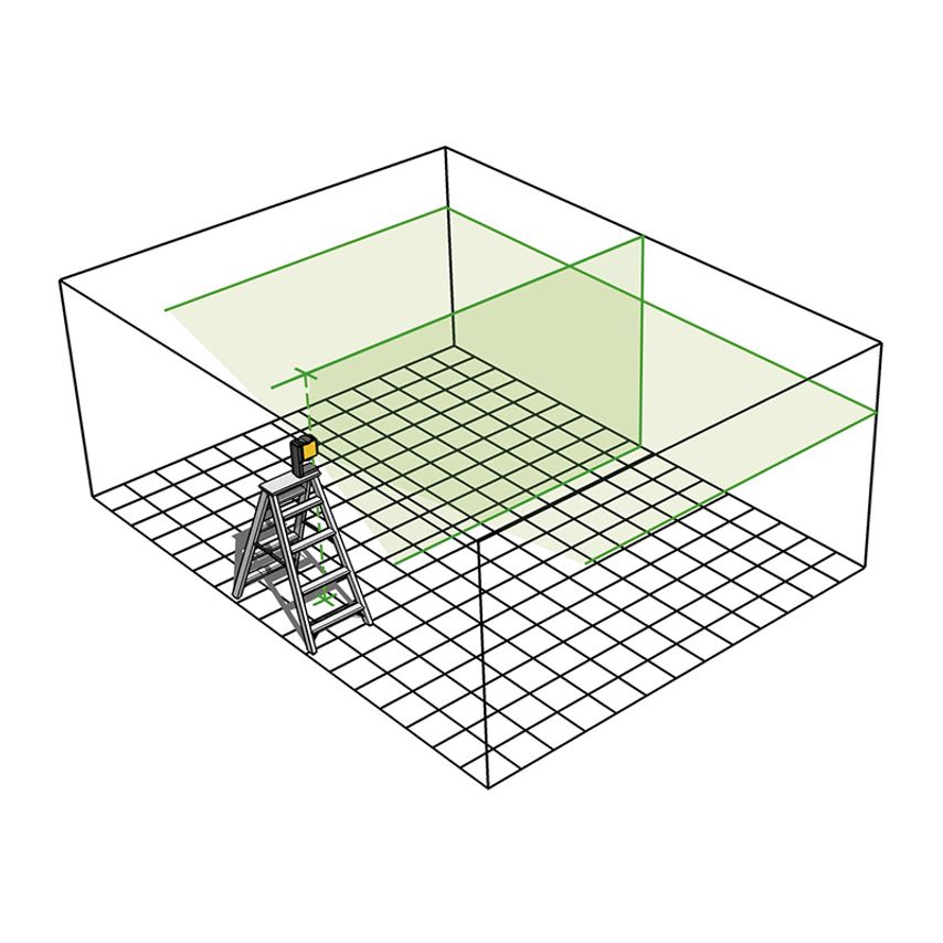 LAX 300 G Cross Line Laser Level STBLAX300G