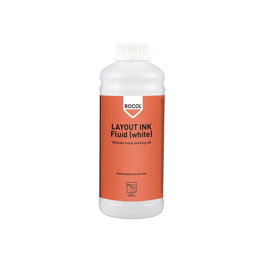 LAYOUT INK Fluid White 1 litre ROC57044