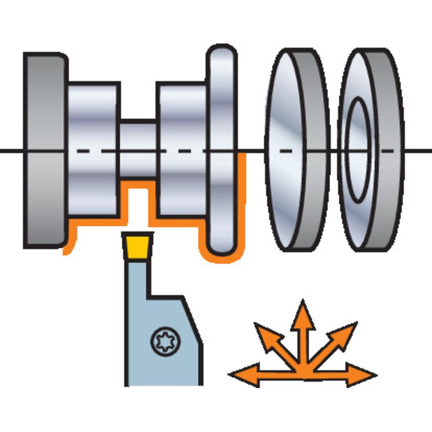 LF123F202525B Toolholder