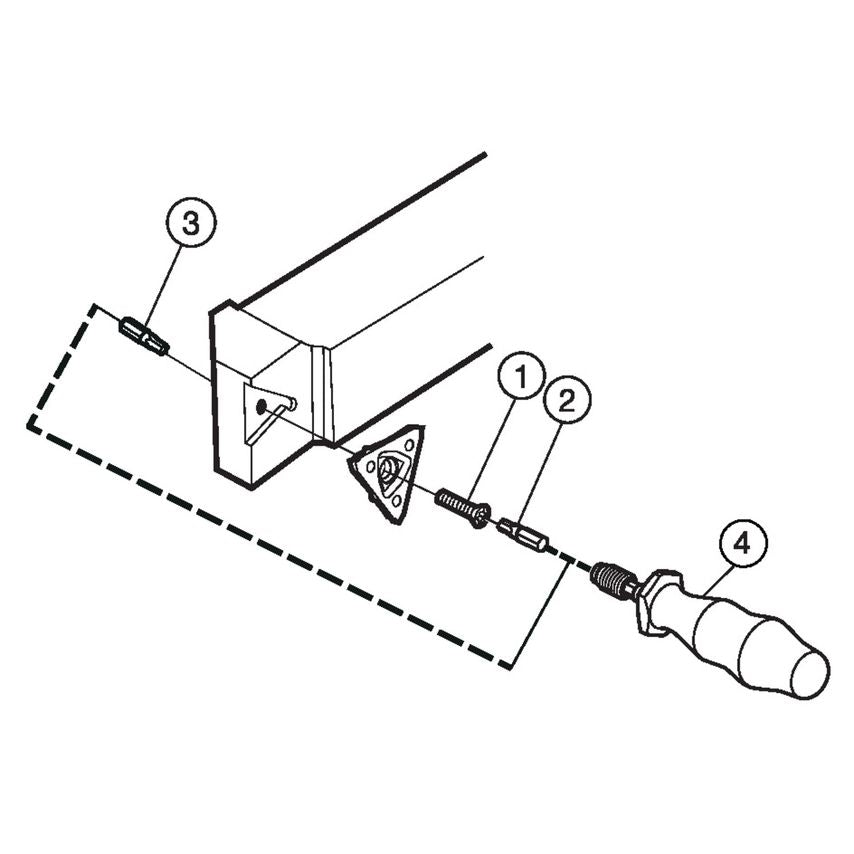LF123U06-1616BM Shank Tool