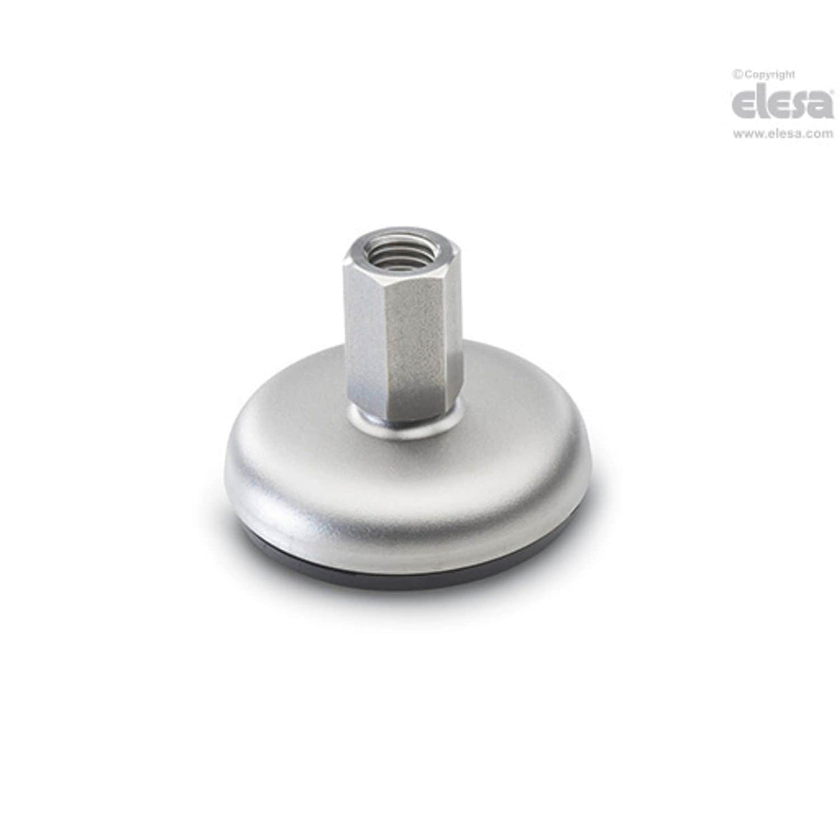 LMR Levelling feet Steel or stainless steel base and stem Threaded hole LMR-80-AS-SST-M10