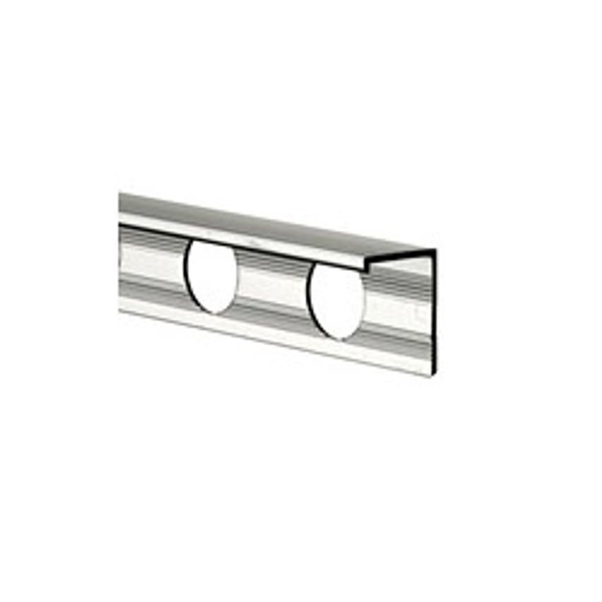 L Shape Tile Trim 2.4m x 10mm Chrome