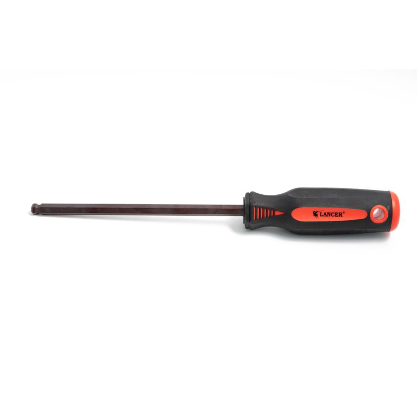 La-Hex 8mm Hex/Allen Screwdriver Magnetic Tip Ball End Metric Straight Handle