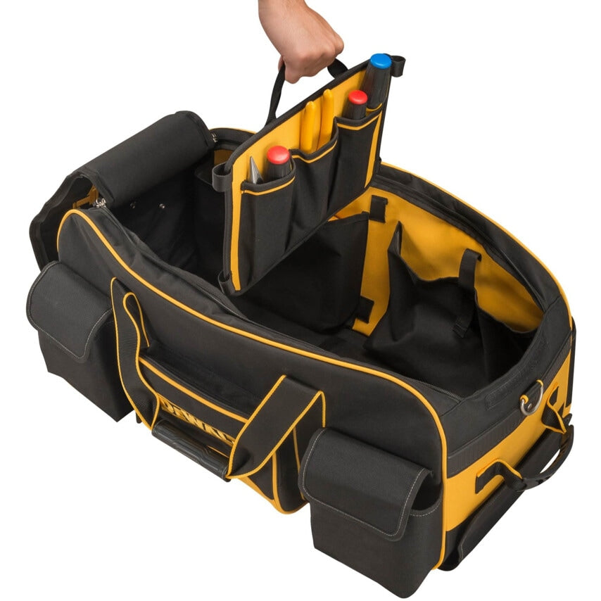 Large Duffel Tool Bag with Wheels and Telescopic Handle DWST1-79210