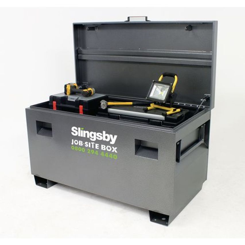 Large Lockable Tool Storage With Slingsby Logo Box, 1220 x 610 x 700