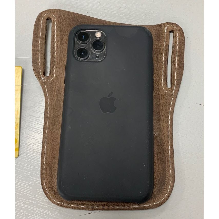 Leather Mobile Phone Holder