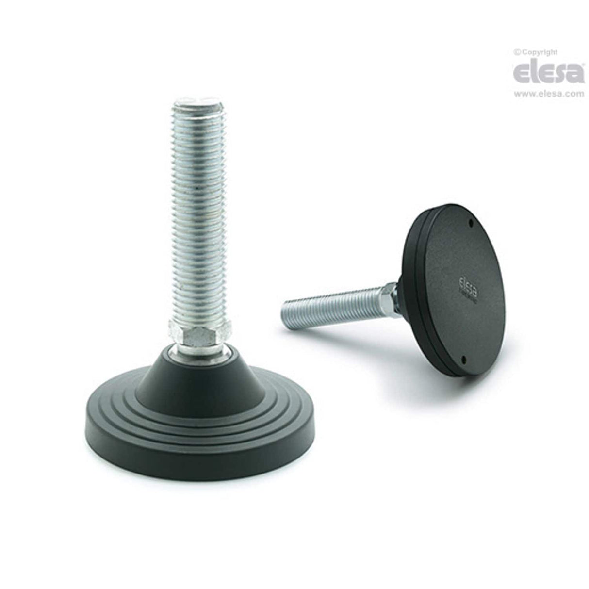 Levelling feet-LV.A-125-ACV-AS-M24x136