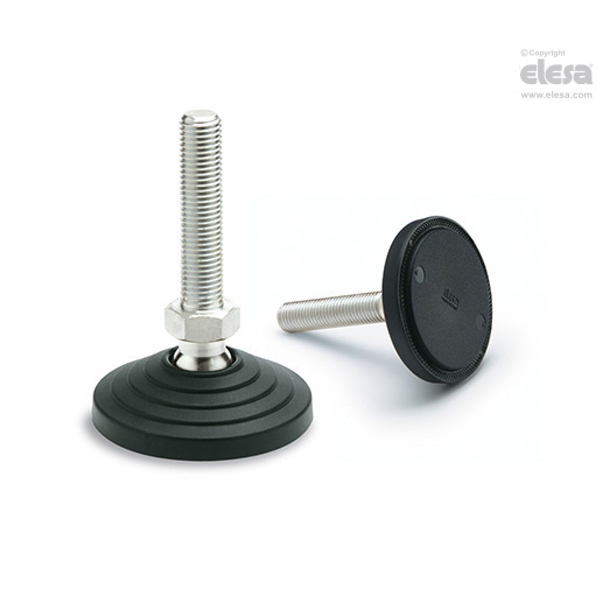 Levelling feet-LV.A-80-14-AS-SST-M12x98