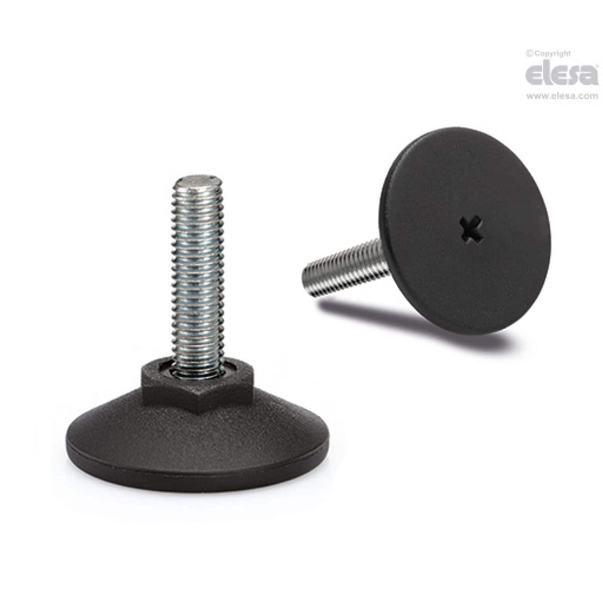 Levelling feet-LX.30-SW17-SST-M8x23-S