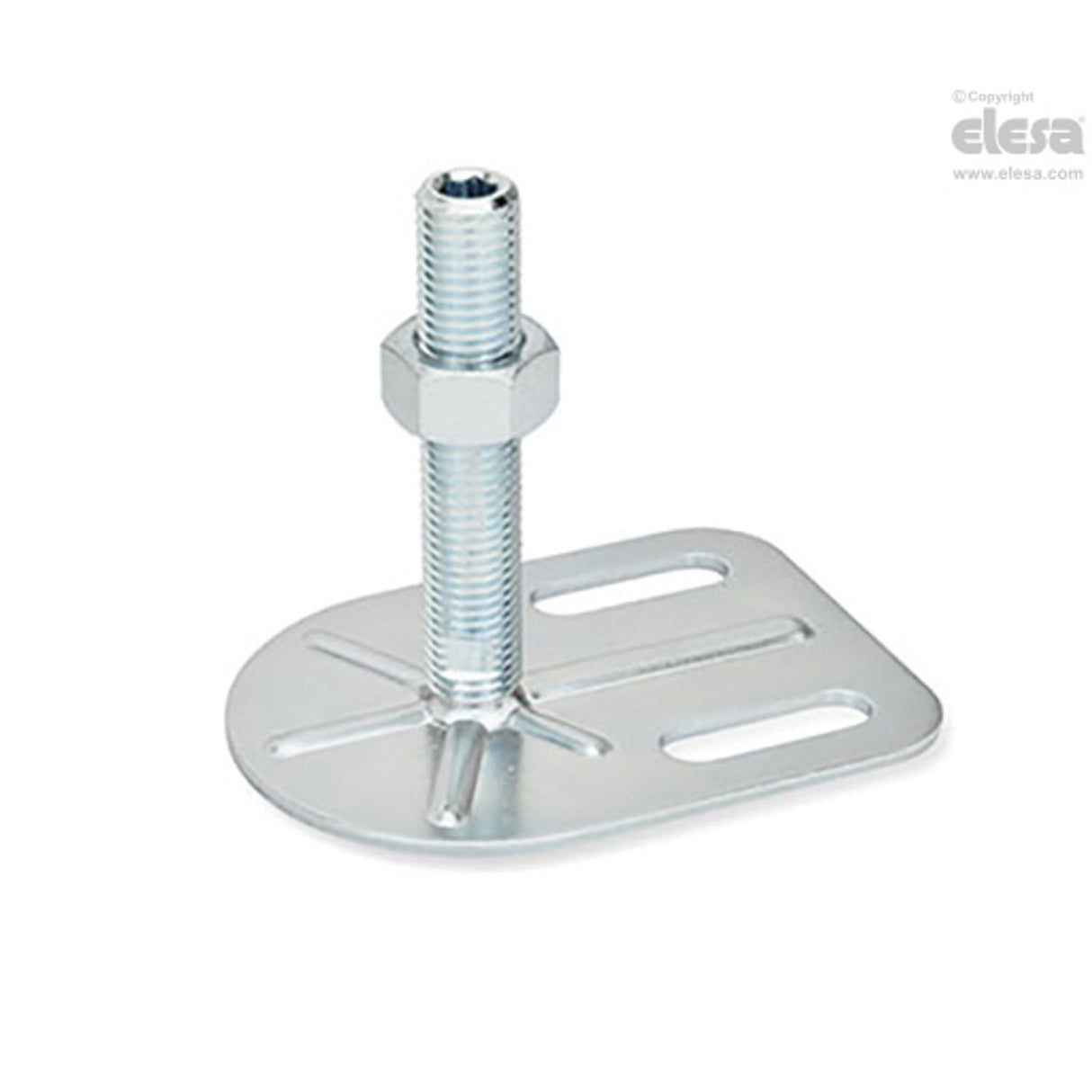 Levelling feet, ground mounting-LMD.F-2SL-80-M10x50