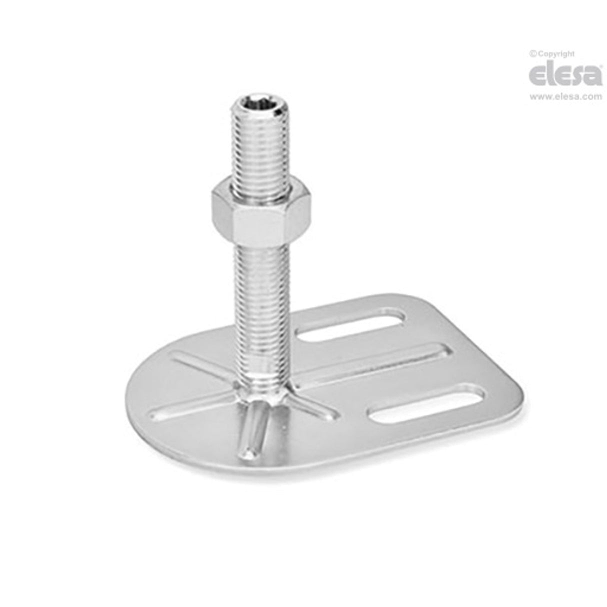 Levelling feet, ground mounting-LMD.F-2SL-80-SST-M10x100