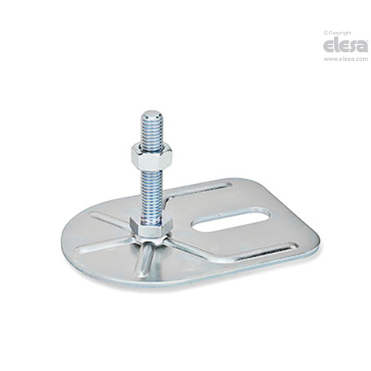 Levelling feet, ground mounting-LMD.F-SL-80-M24x100