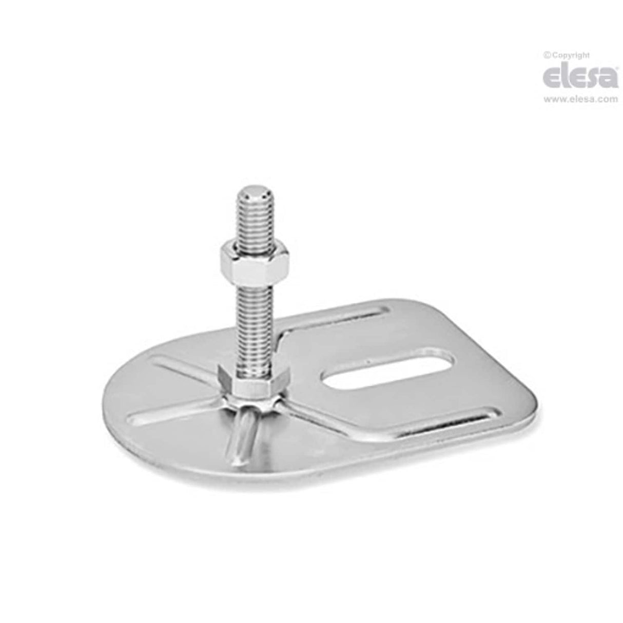 Levelling feet, ground mounting-LMD.F-SL-80-SST-M16x75