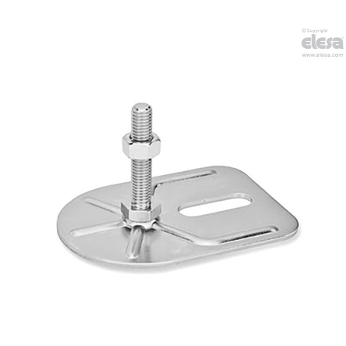 Levelling feet, ground mounting-LMD.F-SL-80-SST-M8x40