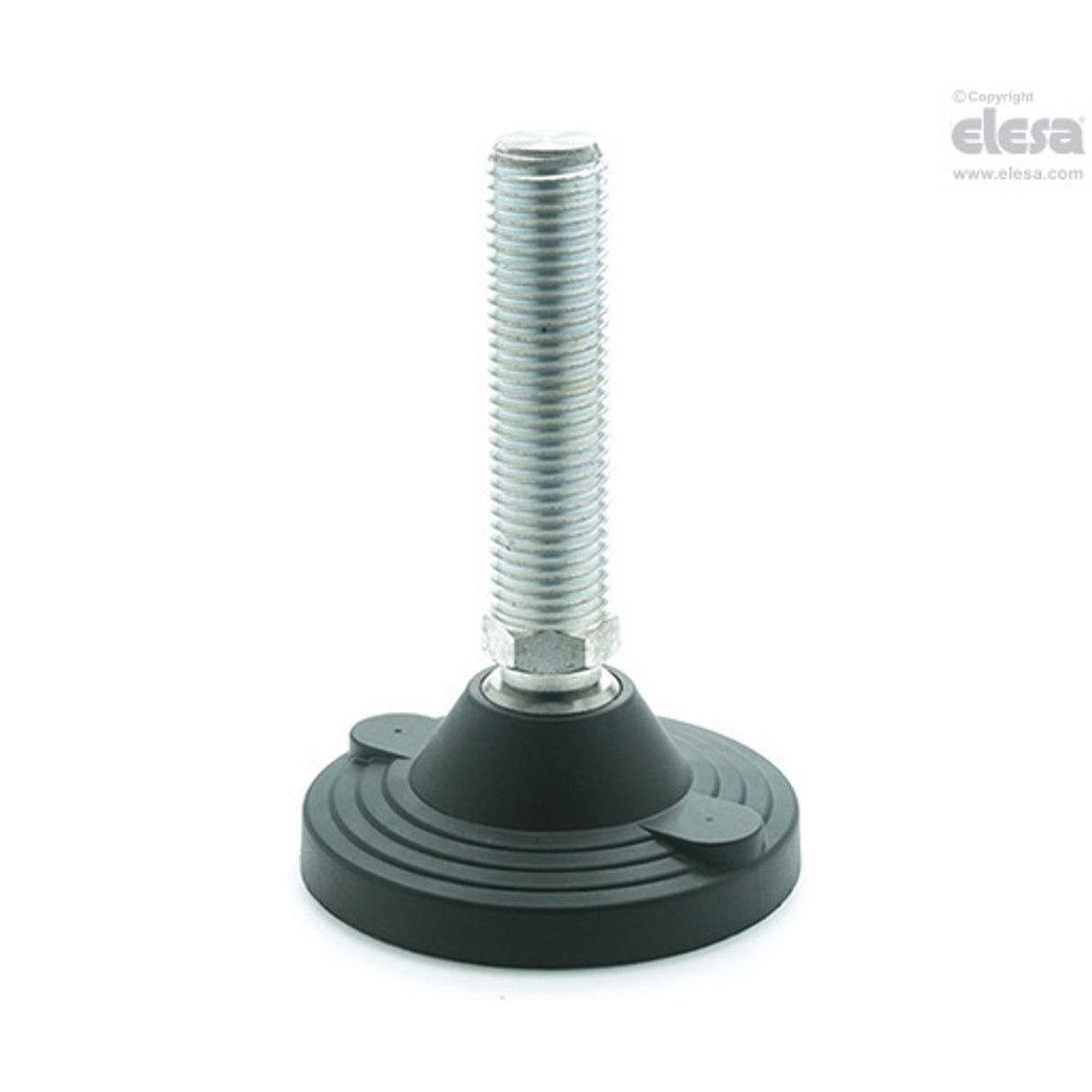 Levelling feet, ground mounting-LV.F-125-ACV-AS-M24x136