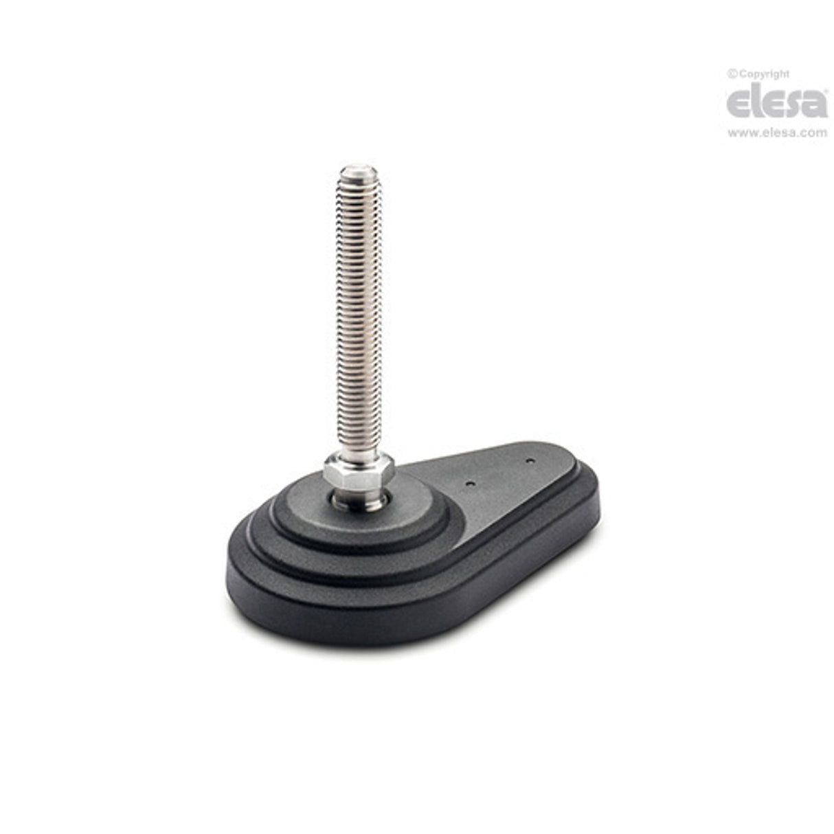 Levelling feet, ground mounting-LV.FO-80-14-SST-M10x98