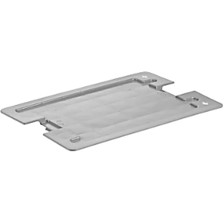 Lid for Stacking Box, External LxW 600 X 400 mm, Grey