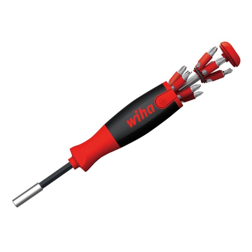 LiftUp 25 Magnetic Screwdriver With Bit Magazine (Sl, PH, Pz, Tx)